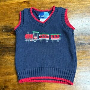 Great Guy Navy‎ Train Vest Size 12 Months